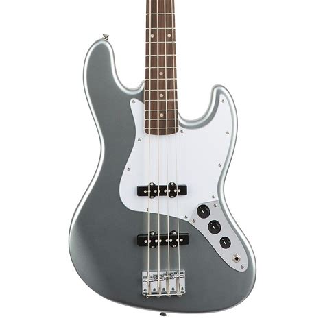 Squier Affinity Series Jazz Bass Slick Silver Abbey Road Music