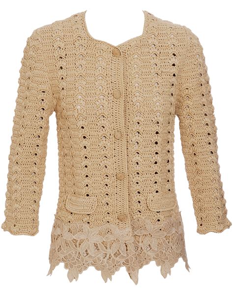 Lyst Dolce And Gabbana Crochet And Lace Jacket In Metallic