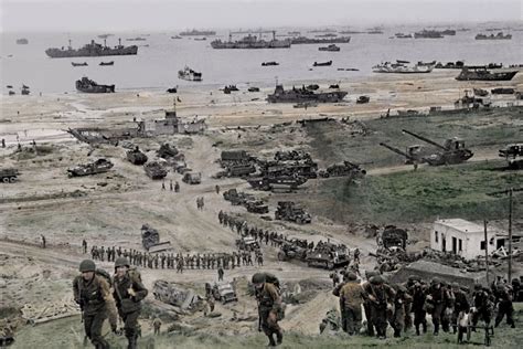 Incredible Photos Reveal How D Day Unfolded Hour By Hour 75 Years Ago