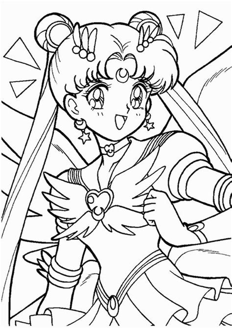 Free And Easy To Print Sailor Moon Coloring Pages Moon Coloring Pages