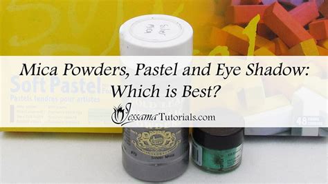 Mica Powders Eye Shadow And Pastels For Polymer Clay