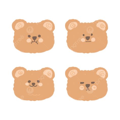 Korean Bear Stickers Png Transparent Korean Bear Stickers Korean Bear