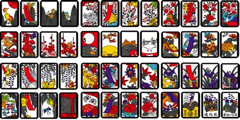 Hanafuda Japans Answer To Playing Cards One Map By From Japan