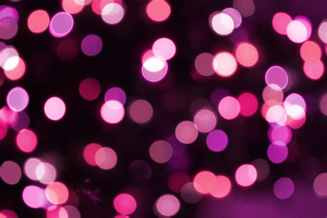 Soft Focus Pink Christmas Lights Texture Picture Free Photograph