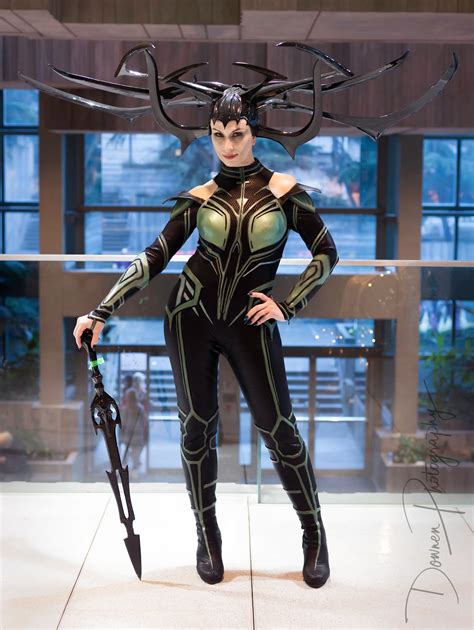 This Cosplayer Perfectly Embodies The Glorious Hela Giant Headdress