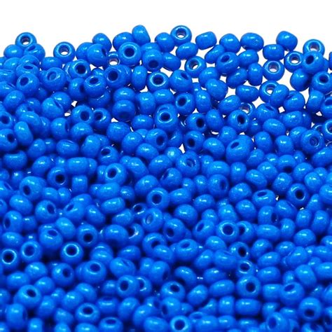 Preciosa Seed Beads 80 Terra Intensive Blue 20g Beads And