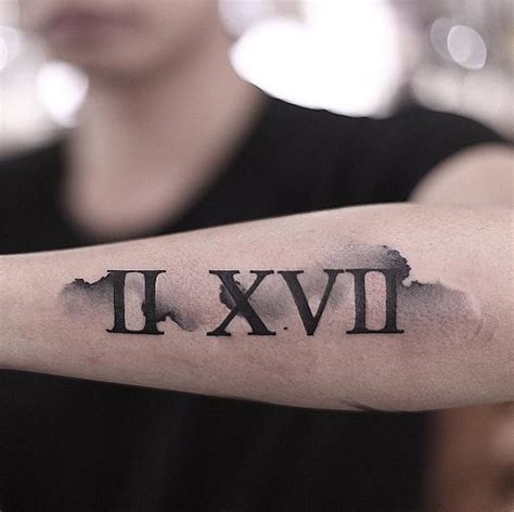 260 Best Roman Numeral Tattoos 2022 Font Styles And Numbers Designs