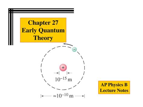 Ppt Chapter 27 Early Quantum Theory Powerpoint Presentation Free