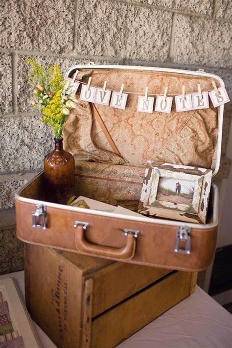 7 Ways To Include Suitcases At Your Wedding Vintage Suitcase Wedding