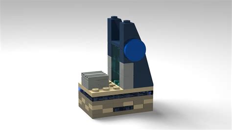 Lego Moc Avengers Tower Mini Scale By Hjcustomlego Rebrickable