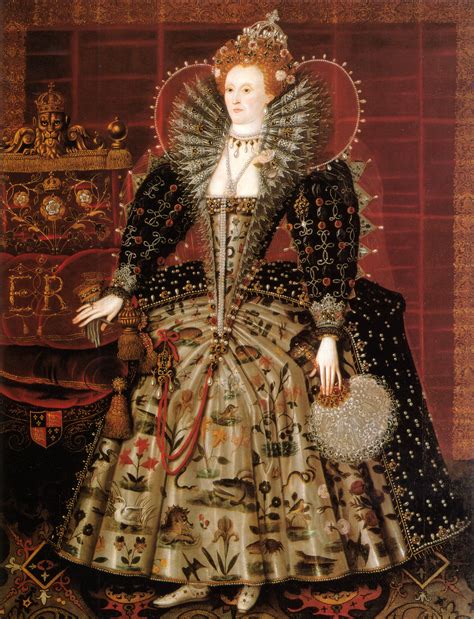 Ca 1599 Elizabeth I Of England By Nicholas Hilliard Studio Hardwick