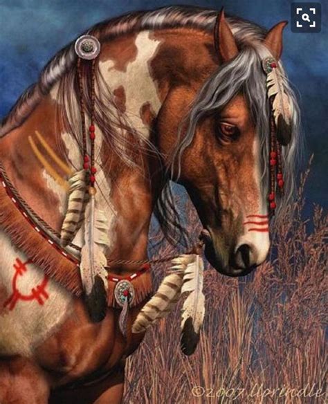 Paint Horse Native American Horses Indian Horses Horse Art