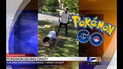 Pokemon Go Fight Caught On Camera Youtube
