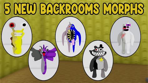 Update How To Find All 5 New Backroom Morphs In Find The Backrooms