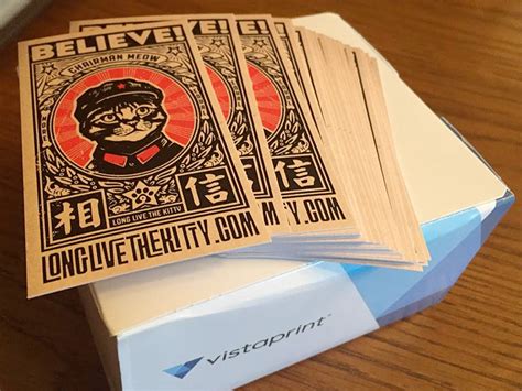Select a shape, paper and finish to. Vistaprint Free Business Cards? 500 for $10 is Better ...