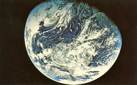 Astronomy Apollo 8 Earth View Topics Astronomy Postcard