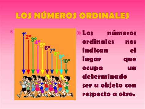 10 Que Indican Los Numeros Ordinales Background Parala