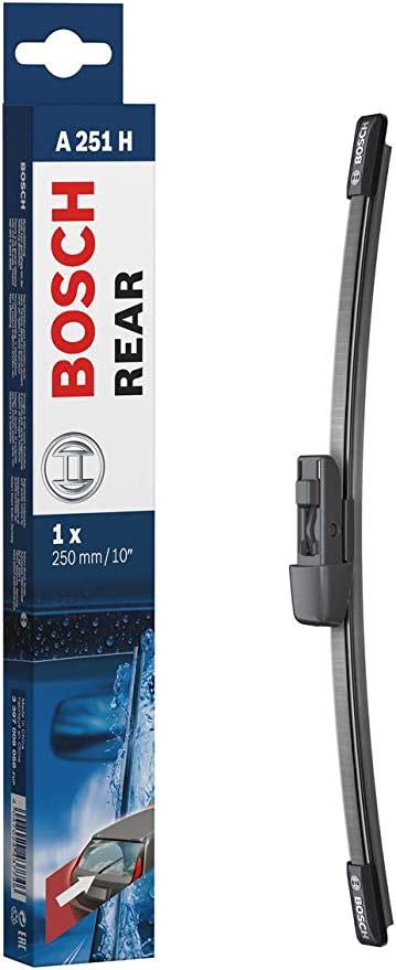 Bosch Wiper Blade Rear A251h Length 250mm Rear Wiper Blade Amazon