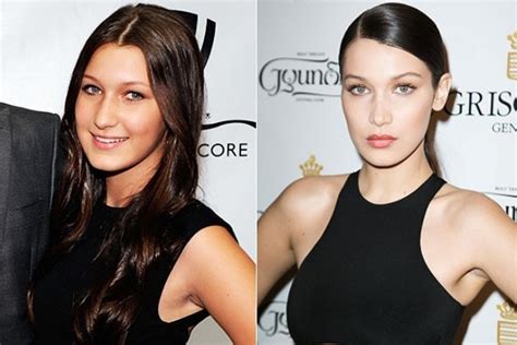 See bella hadid before plastic surgery and how her beauty look has changed over the years with her best red carpet moments. Bella Hadid - biography, photo, age, height, model's ...