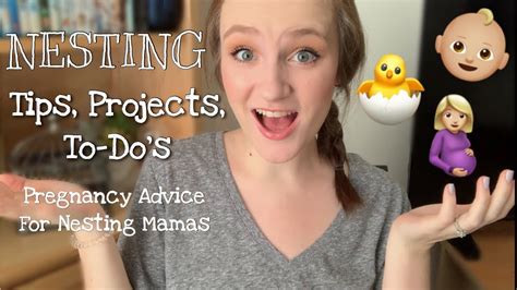 what to do while you re nesting tips projects and to do s pregnancy advice youtube