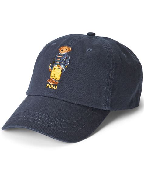 Polo Ralph Lauren Mens Polo Bear Chino Ball Cap Macys