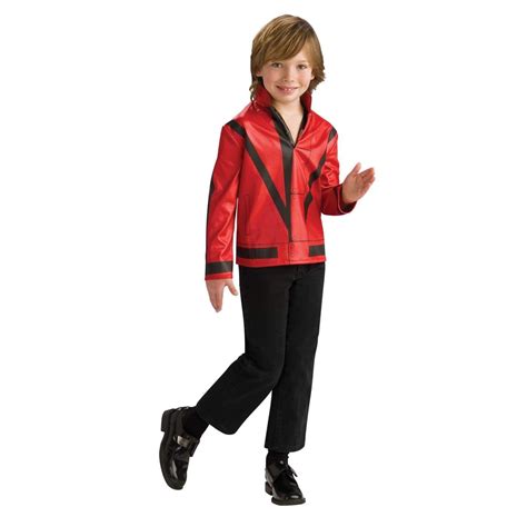 Mr verret said the jacket would be sent on tour and used as a. Michael Jackson Red Thriller Jacket Boys Costume Lg in 2020 | Michael jackson jacket, Michael ...