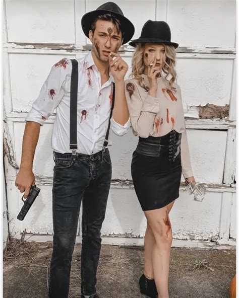 Disfraces Para Halloween De Parejas Bonnie And Clyde Couple