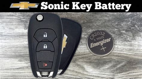 2019 2020 Chevy Sonic Key Fob Battery Replacement How To Replace