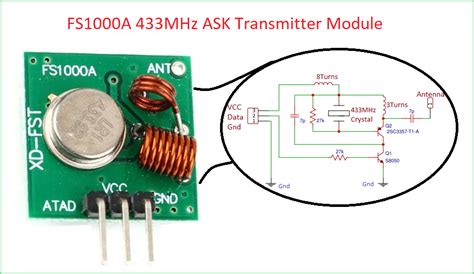 How To Use 433mhz Rf Transmitter And Receiver