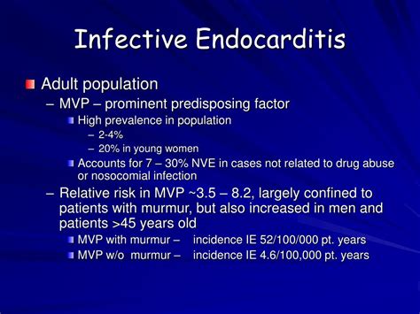 Ppt Infective Endocarditis Powerpoint Presentation Id