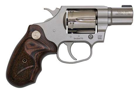 Colt Classic Cobra 38 Special Double Action Revolver With Wood Grips