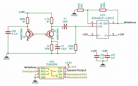 Best Way To Isolate A White Noise Source From The Rest Of My Circuit