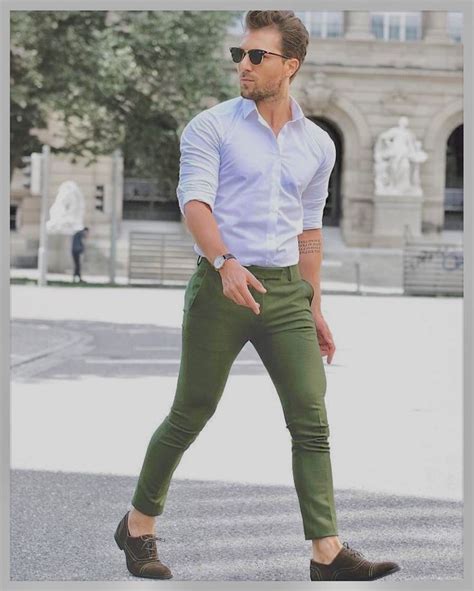 green dress pants mens outfit thanh cornelius