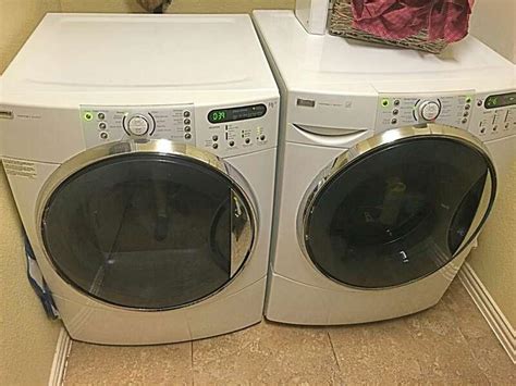 Kenmore Elite Front Load Washer And Dryer Stackable For Sale In