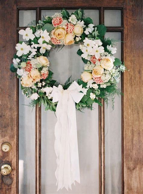 12floral Wedding Wreath K4 Craft