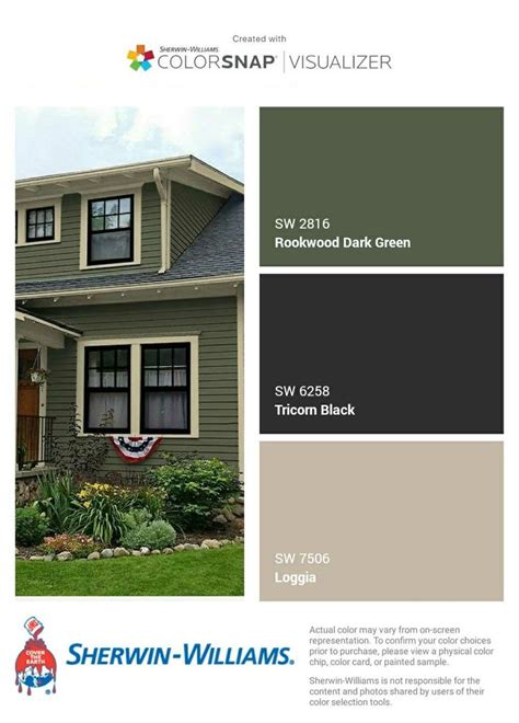 Choosing The Right Exterior Paint Color With Sherwin Williams Chart