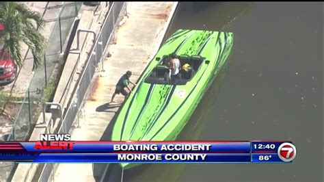 1 Airlifted After Boating Accident In Monroe County Wsvn 7news Miami News Weather Sports