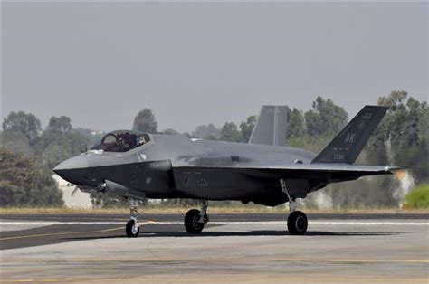Us Air Forces Supersonic Multirole F 35 Jets Make Historic Debut At