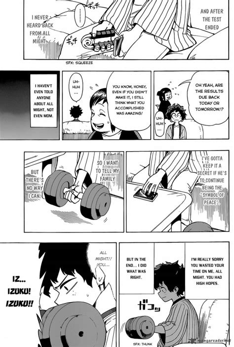 Read Manga My Hero Academia Chapter 4 The Starting