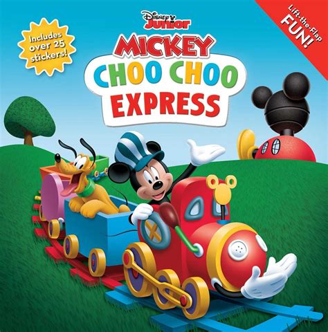 Disney Mickey Mouse Clubhouse: Choo Choo Express Lift-the-Flap | Book