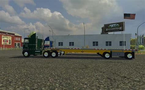 Manac Flatbed Trailer Mods Farming Simulator E Euro Truck Simulator