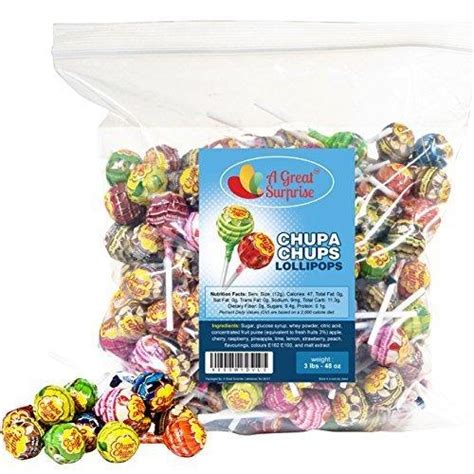 Fodmaps Gluten And More Chupa Chups Lollipops Assorted Flavors 3 Lb