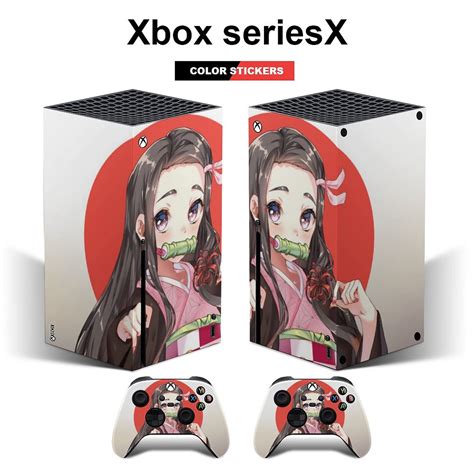 Buy Xbox Series X Console And Controller Skins Demon Slayer Nezuko