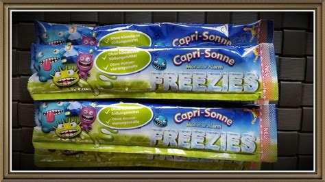 I'm fun in real life. Heike's Teststübchen: Capri - Sonne Freezies Monster Alarm