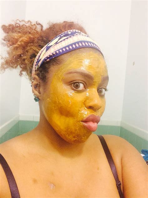 Tumeric Honey And Baking Soda Face Mask Avoid Eyebrows As It Can