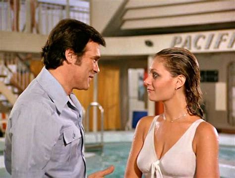 Chris In A Scene With Actress Caren Kaye From The TV Show The Love Boat Love Boat