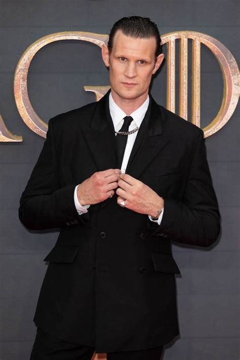 Matt Smiths Prada Fit At The ‘house Of The Dragon Premiere Was Appropriately Fire