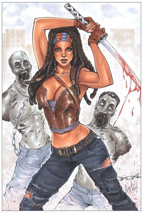 Walking Dead Nude 1 Michonne Pinups And Porn Sorted