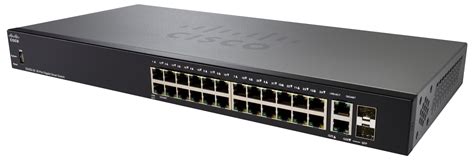 Cisco Sg250 26 24 Port Manageable L2 Poe 192w Gigabit Network Switch