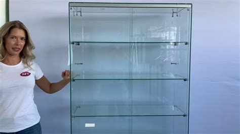 Glass Display Cabinet Youtube